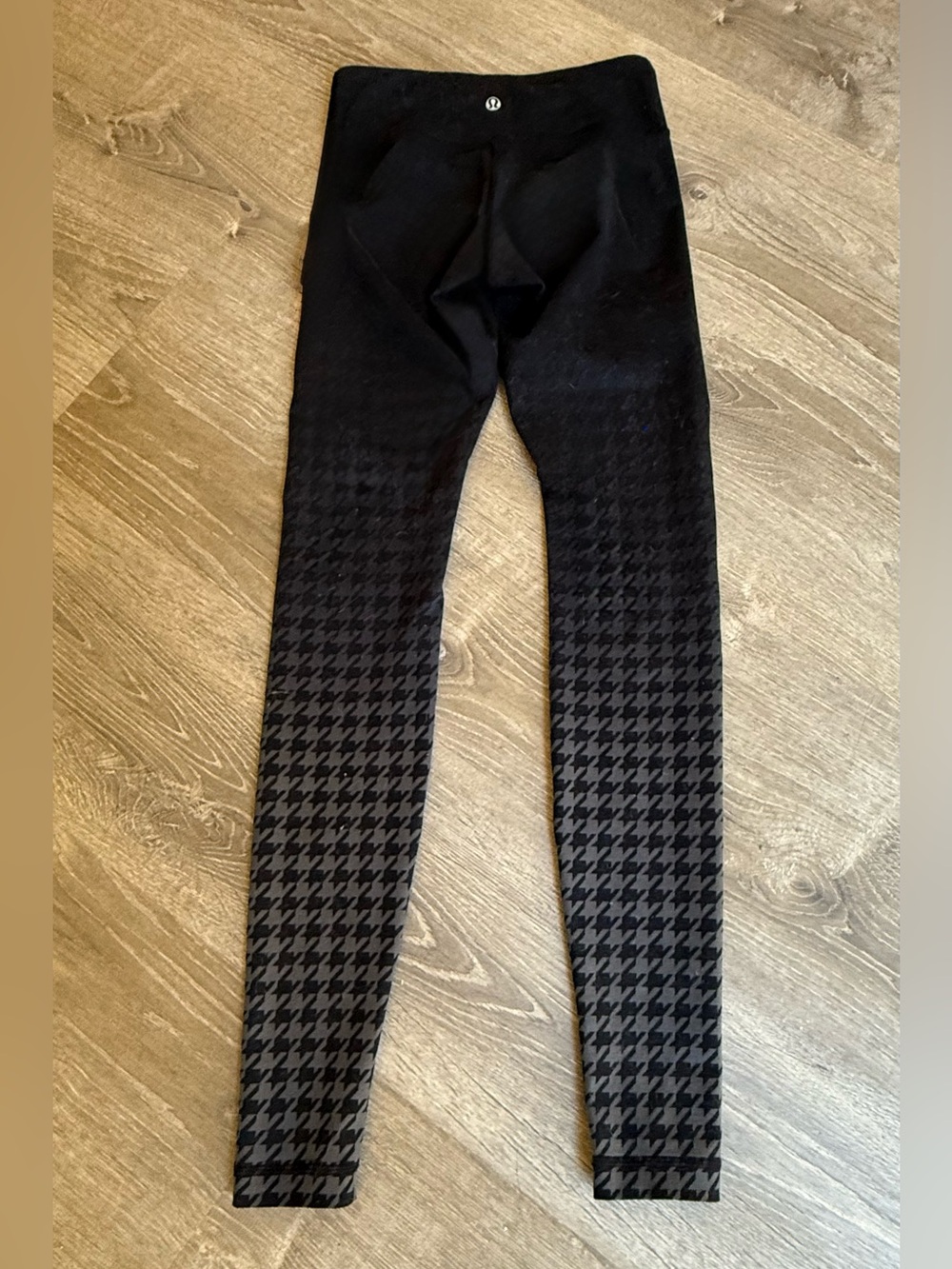 lululemon Wunder Under Pant Full-On Luon Giant Houndstooth Dip Dye Houndstooth